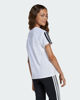 Immagine di ADIDAS - T-SHIRT  MEZZA MANICA JUNIOR  ESSENTIALS SUPER LIGHT  BIANCA CON BANDE NERE -  JJ0945