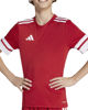 Immagine di ADIDAS - T-SHIRT DA ALLENAMENTO JUNIOR  ROSSA E BIANCA  SQUA25  - JJ0051