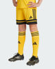 Immagine di ADIDAS - PANTALONCINO DA ALLENAMENTO JUNIOR GIALLO E NERO SQUA25  -JJ2421