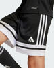Immagine di ADIDAS - PANTALONCINO DA ALLENAMENTO JUNIOR NERO E BIANCO SQUA25  - JJ2417