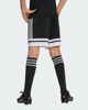 Immagine di ADIDAS - PANTALONCINO DA ALLENAMENTO JUNIOR NERO E BIANCO SQUA25  - JJ2417