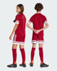 Immagine di ADIDAS - PANTALONCINO DA ALLENAMENTO JUNIOR ROSSO E BIANCO SQUA25  - JJ2416