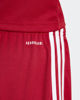 Immagine di ADIDAS - PANTALONCINO DA ALLENAMENTO JUNIOR ROSSO E BIANCO SQUA25  - JJ2416