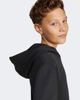 Immagine di ADIDAS - FELPA CON CAPPUCCIO JUNIOR NERA  ESSENTIALS SLIM FLEECE HOODIE- JC9772