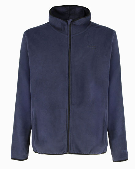Immagine di ON SPIRIT - PILE UOMO  CON CAPPUCCIO FULL ZIP BLU SCURO - ANDREA