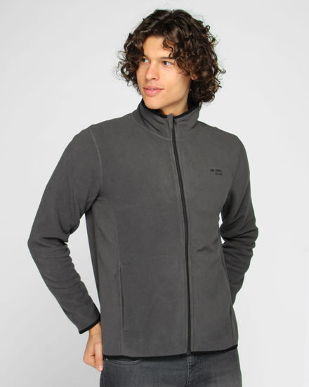 Immagine di ON SPIRIT - PILE  RIGATO UOMO  FULL ZIP  GRIGIO - FABIO