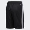 Immagine di ADIDAS - PANTALONCINO UOMO NERO CON BANDE BIANCHE AEROREADY THREE STRIPES MESH - GL3412
