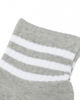 Immagine di ADIDAS - CALZINI NERO, BIANCO E GRIGIO  3-STRIPES CUSHIONED SPORTSWEAR LOW-CUT (3 PAIA) - IC1318