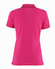 Immagine di LOTTO - POLO  MEZZA MANICA DONNA CLASSICA STC PQ FUXIA CON RIGHINO BORDEAUX - 213501/0NW