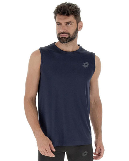 Immagine di LOTTO - CANOTTA UOMO BLU  MSP TEE SL II  - 218934/1CI