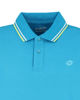 Immagine di LOTTO - POLO MEZZA MANICA UOMO TURCHESE  CON RIGHINO BIANCO E GIALLO CLASSICA  - 219238/1S