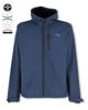 Immagine di ON SPIRIT - GIUBBINO CON CAPPUCCIO FELPATO SOFTSHELL UOMO BLU SCURO- MAURO