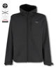 Immagine di ON SPIRIT - GIUBBINO CON CAPPUCCIO FELPATO SOFTSHELL UOMO NERO - MAURO