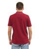 Immagine di KEY UP - POLO MEZZA MANICA UOMO IN PIQUET BORDEAUX  CON RIGHINO BIANCO - 2Q711/2149