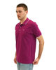 Immagine di KEY UP - POLO MEZZA MANICA UOMO IN PIQUET FUXIA CON RIGHINO BIANCO - 2Q711/5580