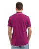 Immagine di KEY UP - POLO MEZZA MANICA UOMO IN PIQUET FUXIA CON RIGHINO BIANCO - 2Q711/5580