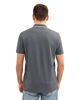 Immagine di KEY UP - POLO MEZZA MANICA UOMO IN PIQUET GRIGIA  CON RIGHINO BIANCO - 2Q711/0416