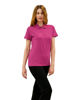 Immagine di KEY UP -POLO IN PIQUET DONNA FUXIA CON COLLETTO - 5535Q/5511