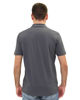 Immagine di KEY UP - POLO MEZZA MANICA UOMO IN PIQUET GRIGIA CON RIGHINO BIANCO E NERO - 2Q827/1416