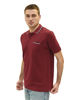 Immagine di KEY UP - POLO MEZZA MANICA UOMO IN PIQUET BORDEAUX CON RIGHINO BIANCO E BLU - 2Q827/2149