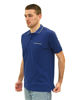 Immagine di KEY UP - POLO MEZZA MANICA UOMO IN PIQUET BLU CON RIGHINO BIANCO E BLU SCURO - 2Q827/3135