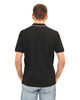 Immagine di KEY UP - POLO MEZZA MANICA UOMO IN PIQUET NERA CON RIGHINO BIANCO E ROSSO - 2Q827/0002