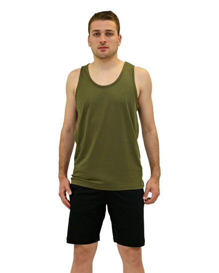 Immagine di KEY UP - CANOTTA UOMO VERDE  BASIC -2JB27/2922