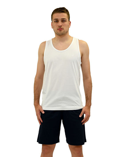 Immagine di KEY UP - CANOTTA UOMO BIANCA  BASIC -2JB27/0001