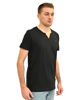 Immagine di KEY UP - T-SHIRT MEZZA MANICA UOMO NERA SERAFINO -  2S156/0002