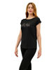 Immagine di KEY UP - T-SHIRT MEZZA MANICA DONNA NERA GLAM -  5S894/0002
