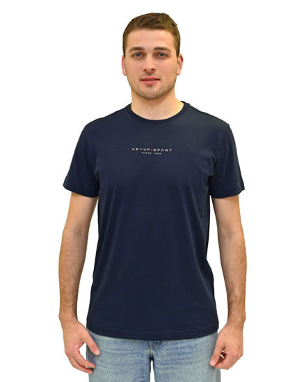 Immagine di KEY UP - T-SHIRT MEZZA MANICA UOMO BLU - 2S571/1245