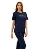 Immagine di KEY UP - T-SHIRT MEZZA MANICA DONNA BLU -  5S881/1265