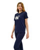 Immagine di KEY UP - T-SHIRT MEZZA MANICA DONNA BLU  - 5S882/1265