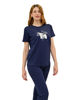 Immagine di KEY UP - T-SHIRT MEZZA MANICA DONNA BLU  - 5S882/1265