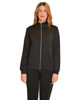 Immagine di KEY UP - FELPA CON CAPPUCCIO DONNA FULL ZIP - NERA, 5N412/0002