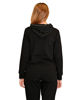 Immagine di KEY UP - FELPA CON CAPPUCCIO DONNA FULL ZIP - NERA, 5E467/000