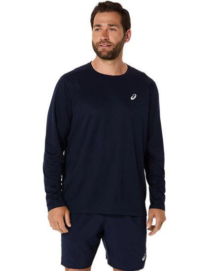 Immagine di ASICS -MAGLIA MANICHE LUNGHE UOMO BLU CORE LS TOP, 2011D219-400