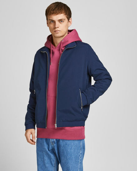 Immagine di JACK & JONES - GIUBBINO BOMBER BLU DA UOMO RUSH HARRINGTON