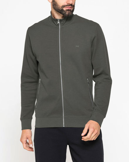 Immagine di UOMO FELPA FULL ZIP PIQUET COREANO