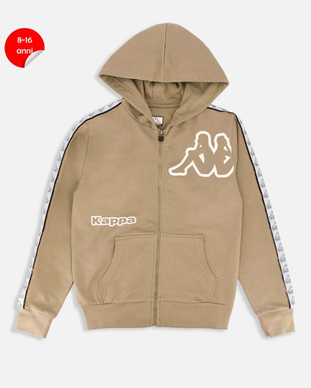 Immagine di BOY FELPA FULL ZIP CON CAPPUCCIO