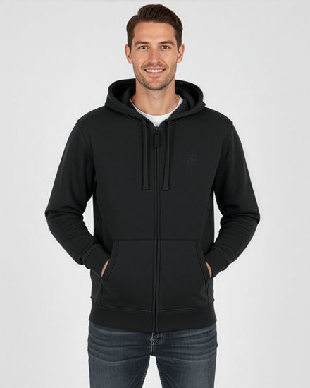 Immagine di UOMO FELPA CON ZIP E CAPPUCCIO