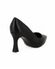 Immagine di LADY GLOBO - Décolleté nera con sottopiede in VERA PELLE, calzata comoda, tacco 8CM