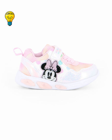Immagine di PAW PATROL - Sneakers rosa da bimba con luci e strappo, numerata 20/25