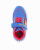 Immagine di SPIDERMAN - Sneakers blu da bimbo con luci e strappo, numerata 25/31