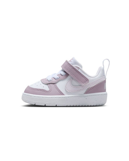 Immagine di NIKE - SNEAKERS KIDS BIANCHE, LILLA E ROSA COURT BOROUGH LOW TD RECRAFT DAL 19,5  AL 27  DV5458-134