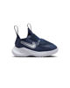 Immagine di NIKE - SNEAKERS KIDS BLUE BIANCHE FLEX RUNNER 3 TD  DAL 19,5  AL 23,5  FN1478-403