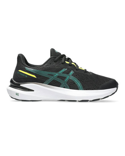 Immagine di ASICS - SNEAKER JUNIOR GT-1000 13 GS 4-7 -NERA E VERDE, NUMERATA 35,5 - 40   1014A343-008