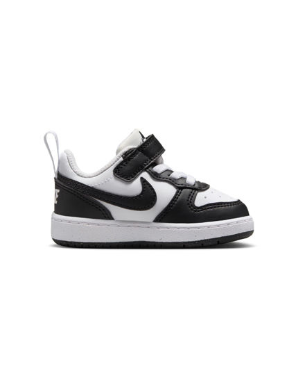 Immagine di NIKE - SNEAKERS KIDS NERE E BIANCHE COURT BOROUGH LOW TD RECRAFT  DAL 19 1/2 AL 27, DV5458-131
