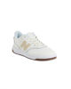 Immagine di NEW BALANCE - SNEAKERS JUNIOR BIANCA E BEIGE LIFESTYLE LEATHER SEA SALT - dal 36,5 AL 41 - BBW80POR
