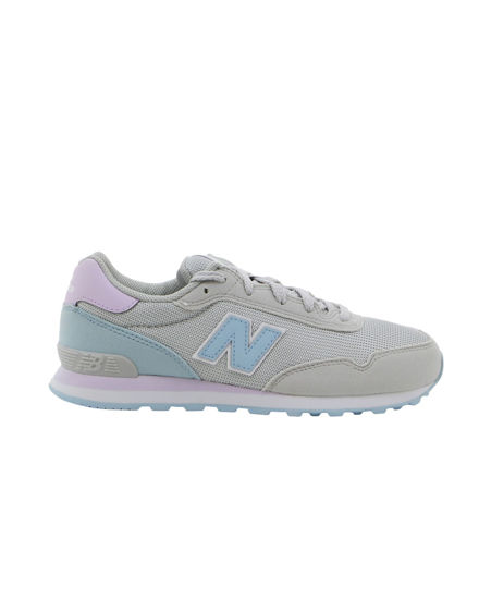 Immagine di NEW BALANCE - SNEAKERS JUNIOR  GRIGIA, ROSA E CELESTE  LIFESTYLE SYN/MESH- DAL 35,5  AL 40 - GC515BD